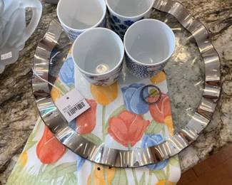 Annieglass Signed Plate