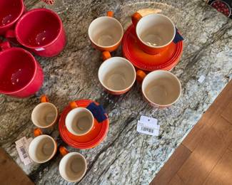 Le Creuset Orange Espresso Set