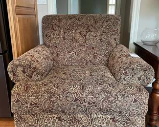 Paisley arm chair