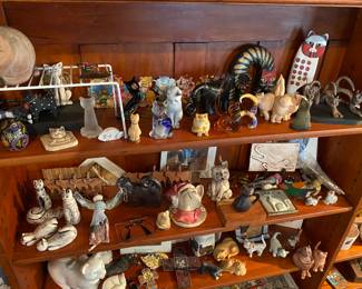 This is Litter-aly one of the largest collections of cats I have seen.