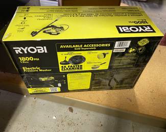 Ryobi pressure washer.