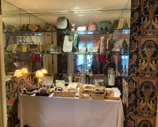 Ceramic art by Barbara Ann Beckett Gaines.