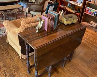 This table's leaves drop faster that an oaks in October.