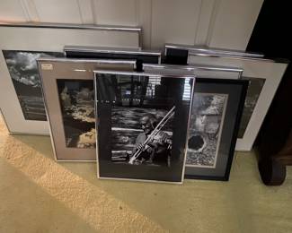 Photography in frames.