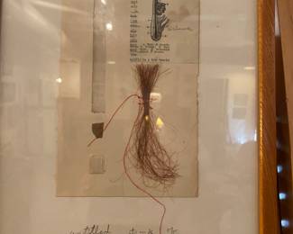 Chris Lawson 
“Untitled Strands Of Hair”
1994