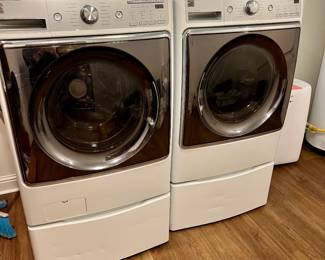 Kenmore Elite Washer & Gas Dryer 
(1 year left on warranty)