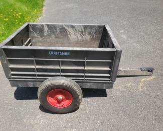 Craftsman Rubbermaid trailer