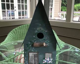 Hand made bird house