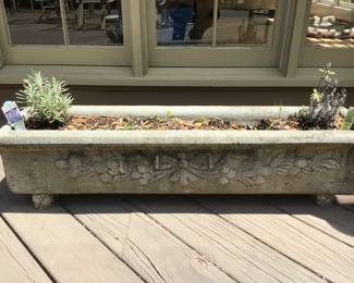 Concrete planter
