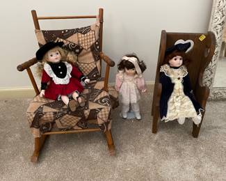 Porcelain dolls