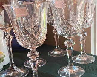 Crystal stemware