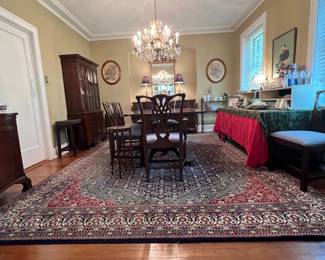 Traditional dining room set