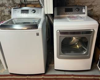 Washer and dryer