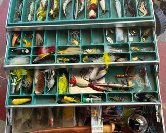 Fishing tackle boxes