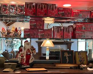 ASSORTED SPODE HOLIDAY GLASSWARE