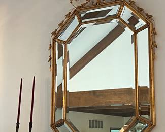 LOVELY LARGE GILT MIRROR
