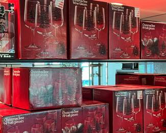 HOLIDAY GLASSWARE