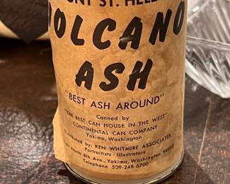 MOUNT ST. HELENS VOLCANO ASH