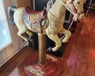 Coca-Cola Carousel Horse