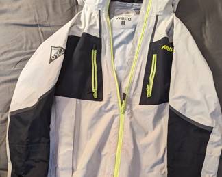 Musto BR2 Light air sailing jacket sz 10 US