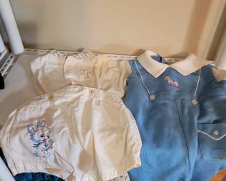 Vintage baby clothes