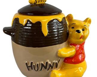 Winnie The Pooh Honey Pot Cookie Jar California Originals