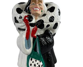 Cruella DeVille Disney Princess Cookie Jar Vandor