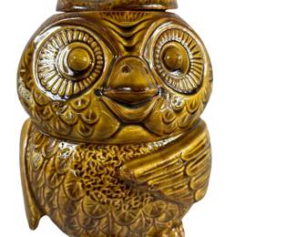 Owl Cookie Jar Modern Style 1970s McCoy