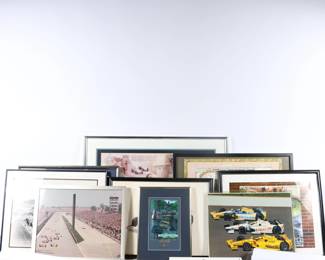 Lot 68
Lot of 13 Unsigned Photos, Posters, Lithos, Plaque