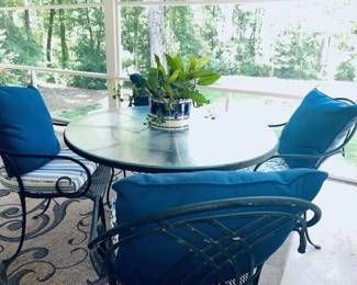 Great collection of outdoor table and chair sets