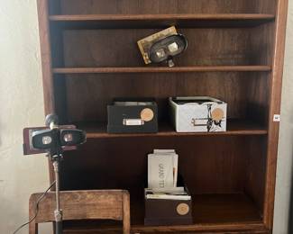 Wood 1970’s vintage bookshelf