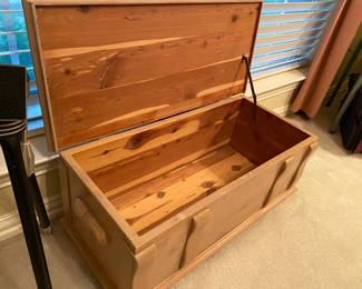Antique Cedar Childs Toy Chest