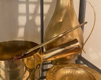 Brass Serving Pieces