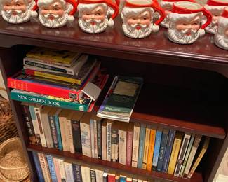 Large Collection of Vintage Santa Mugs