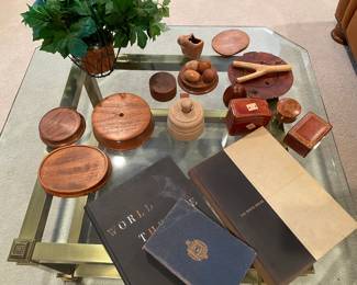 Assortment of Wooden Carved Pieces