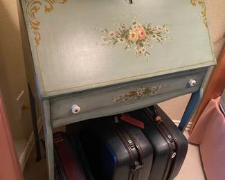 Hand painted secretary
