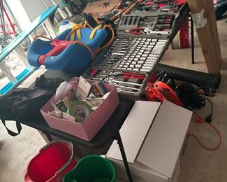 Tools, swing, lawn tools, IKEA furniture (new)