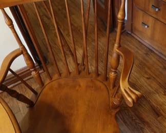 chair  from  dinette  set