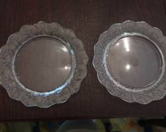 Lalique  plates