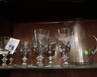 Val  St  Lambert  stemware