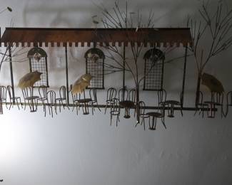 wall  sculpture- curtis jere