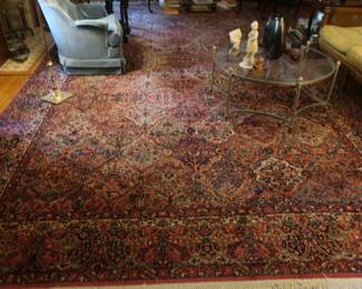   VERY  NICE Karastan wool  rug.  Size  is 10'  x 18'  rug  only   