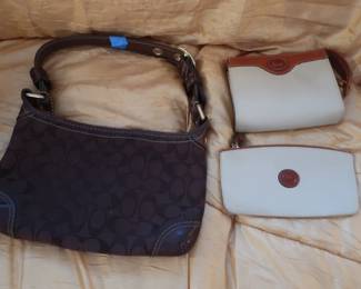 small coach   and  other  purse