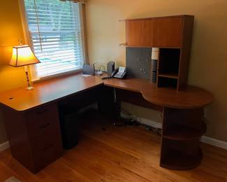 Desk #2.  (Larger desk)