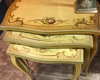 French nesting tables