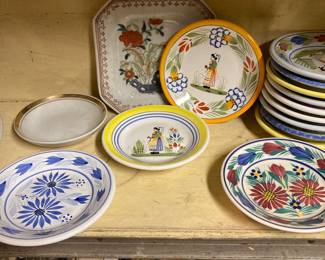 Quimper plates