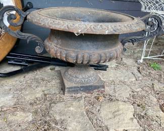 large iron Urn
