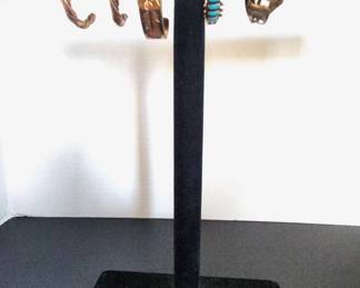 Vintage Copper Bracelets Earrings