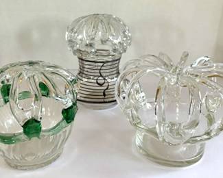 Antique Glass Bride Banks
