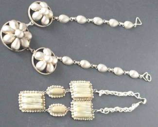 Vintage Mexican Sterling Necklaces 